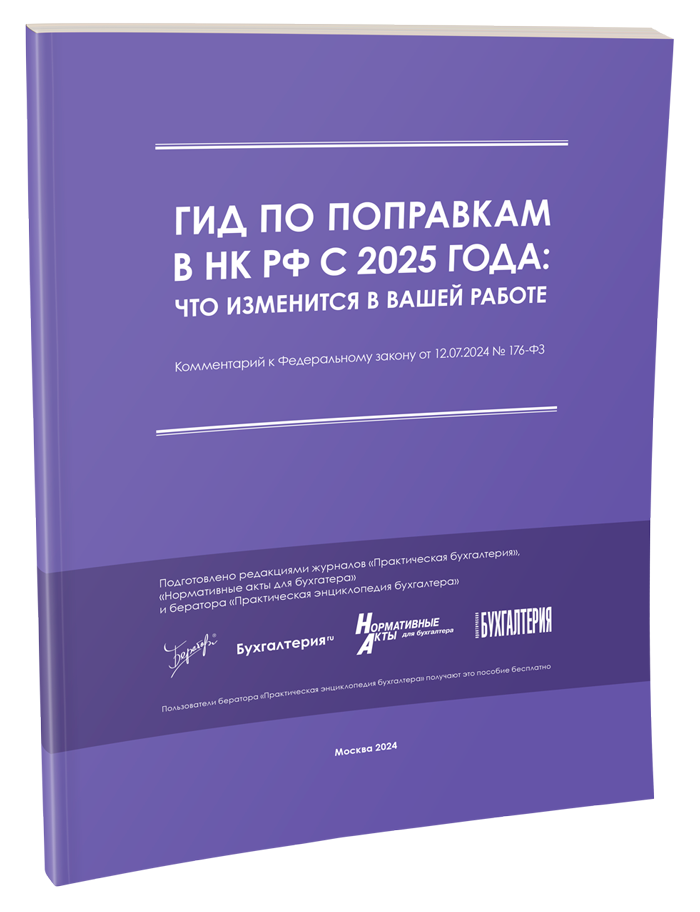 Гид по поправкам в НК РФ с 2025 года