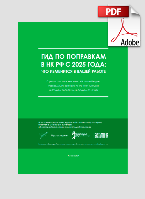 Гид по поправкам в НК РФ с 2025 года
