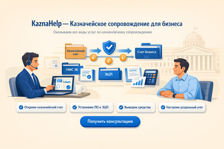Казначейское сопровождение грантов в форме субсидий в 2026