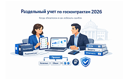 Как вести раздельный учет по госконтрактам с казначейским сопровождением в 2026